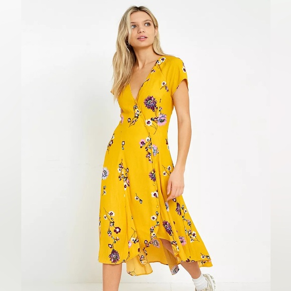 Free People Lost In You Floral Dress - Picture 1 of 10